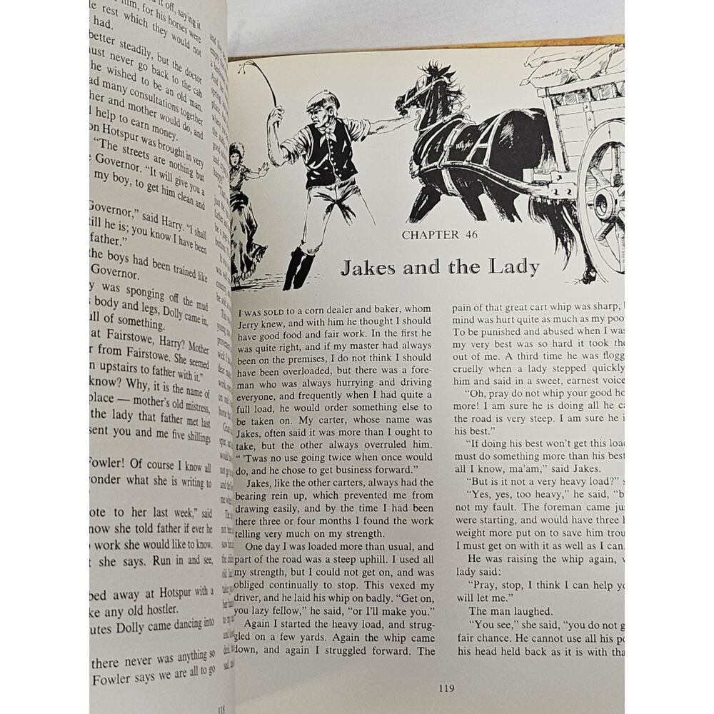 Black Beauty by Anna Sewell 1968 - Grosset & Dunlap - Illustrated - Rare - Picture 12 of 16
